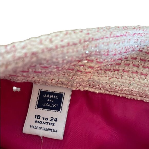 Janie and Jack Posh Posy Bouclé Skirt Size 18-24 Months - Picture 4 of 5